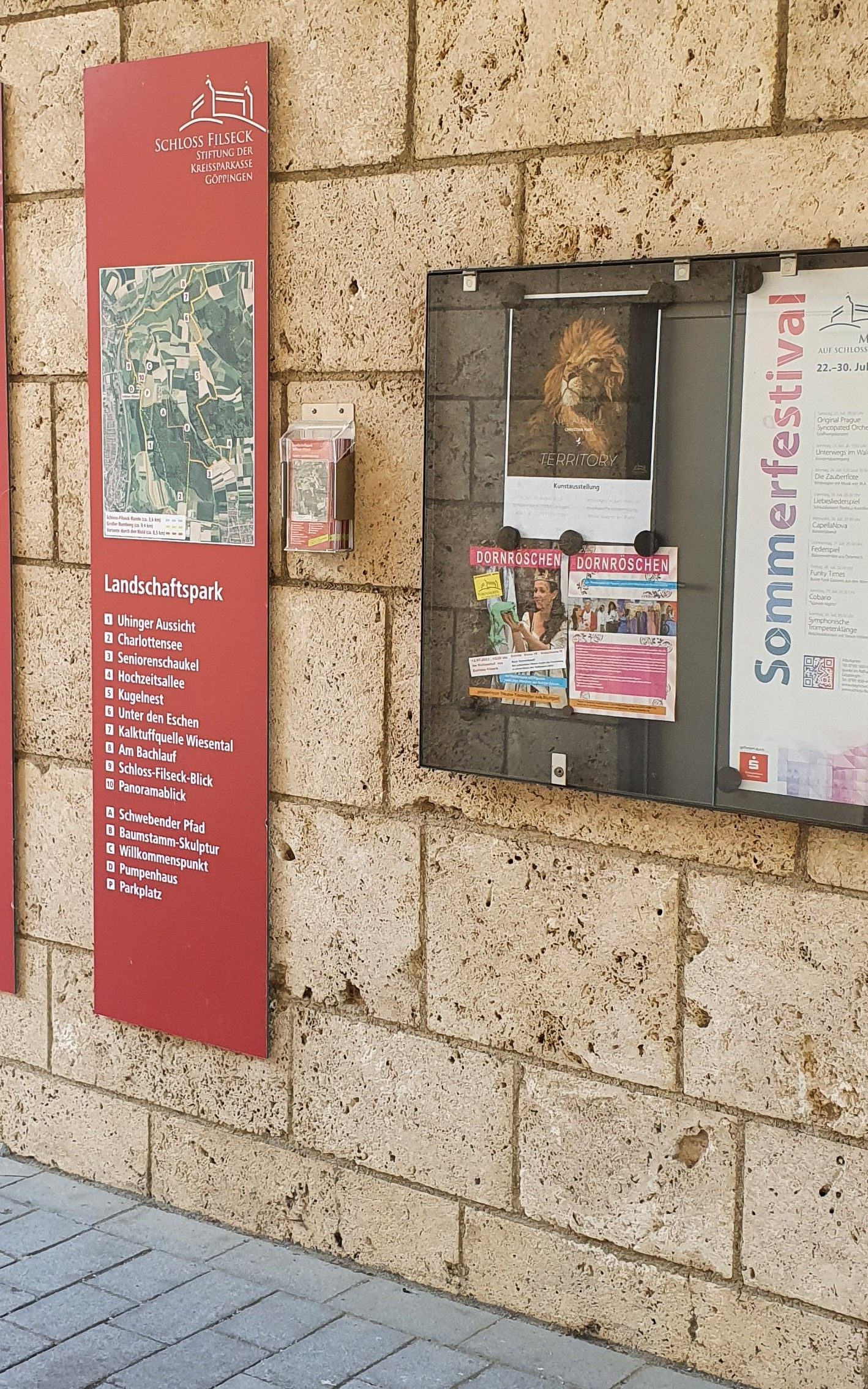 "Territory" Ausstellung Schloss Filseck 2023